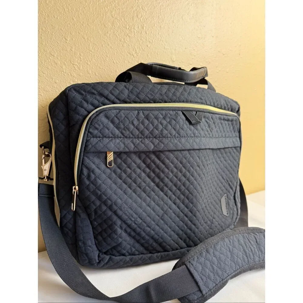 “BAGSMART 15.6″ Laptop Bag / Briefcase (DIGI SMART, RFID-Blocked)”